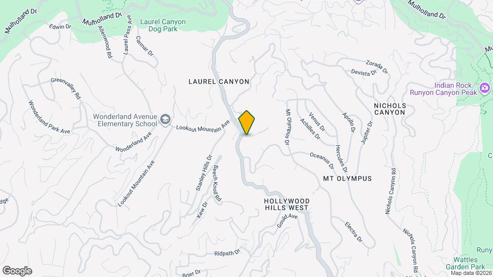 8050 Jovenita Canyon Dr Map and Location Details