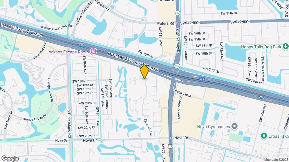 1821 SW 81st Ave Map and Location Details