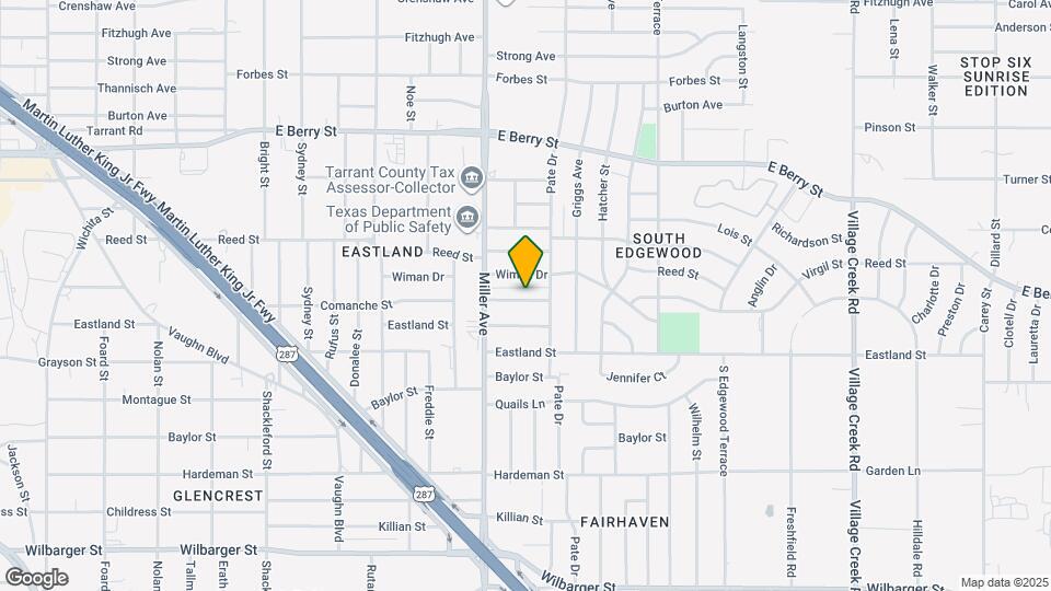 4229 Comanche St Map and Location Details