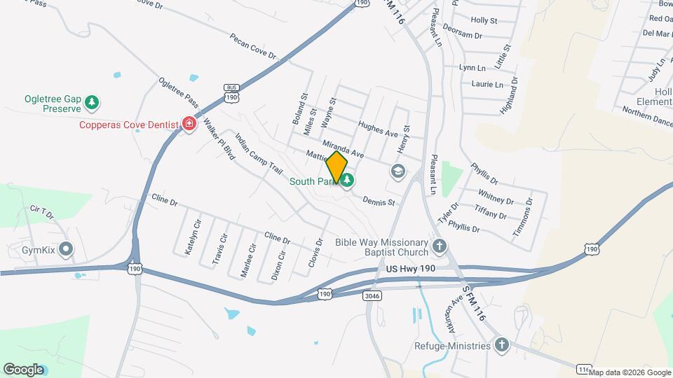 2313 Bernice Cir Map and Location Details