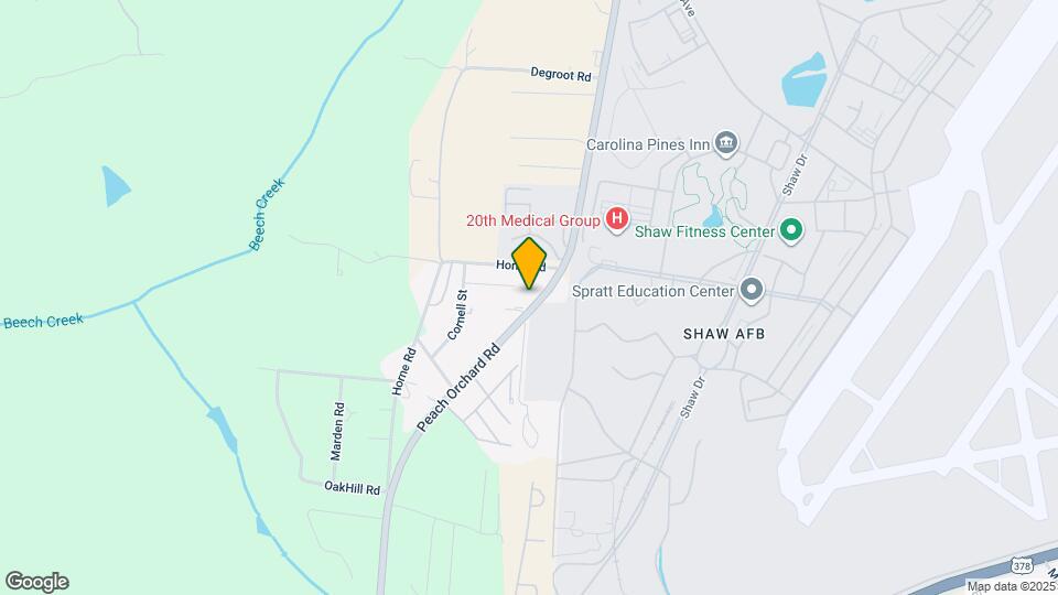 1760 Peach Orchard Rd Map and Location Details