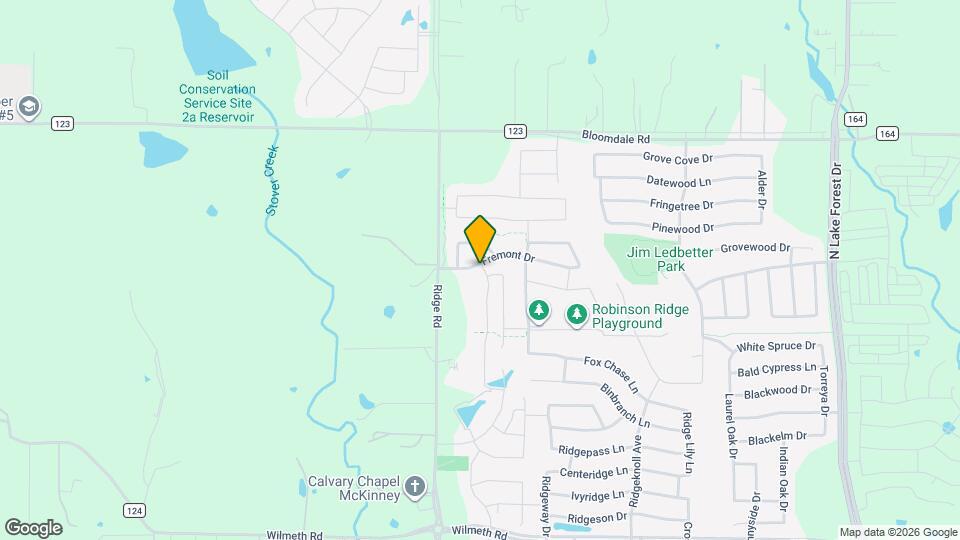6001 Fremont Dr Map and Location Details