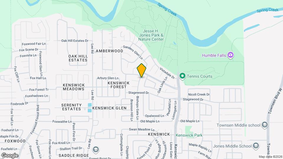 20630 Bishops Gate Ln Map and Location Details
