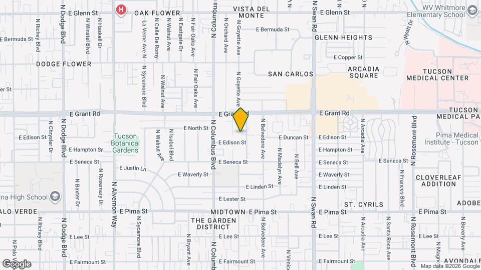 2221 N Ralph Ave Mapa y Detalles de la Ubicación