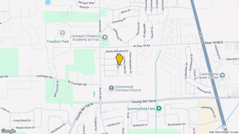 1783 Blue Lake Dr Mapa y Detalles de la Ubicación