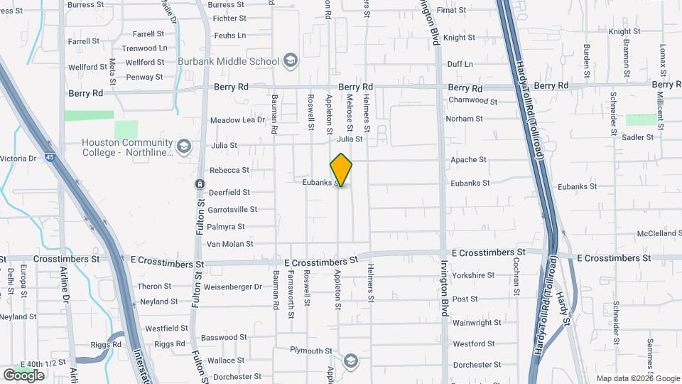 7716 Appleton St Map and Location Details