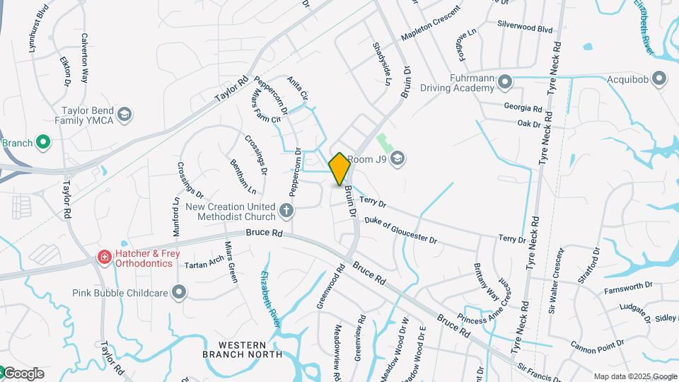 4309 Worthing Ln Map and Location Details