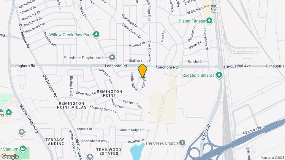 6005 Stirrup Iron Dr Map and Location Details