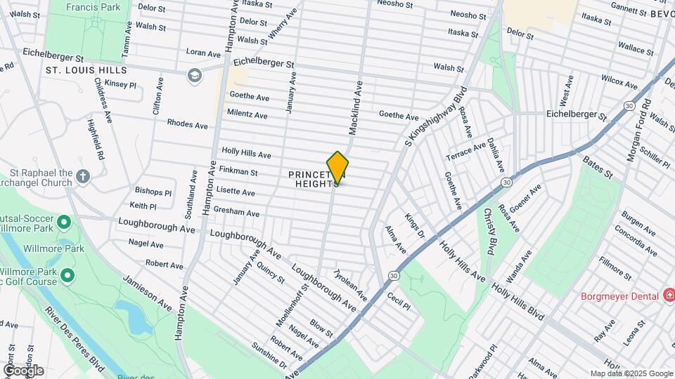 5228 Finkman St Map and Location Details