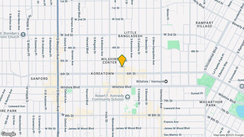 Wilshire Alexandria Westgate Mapa y Detalles de la Ubicación