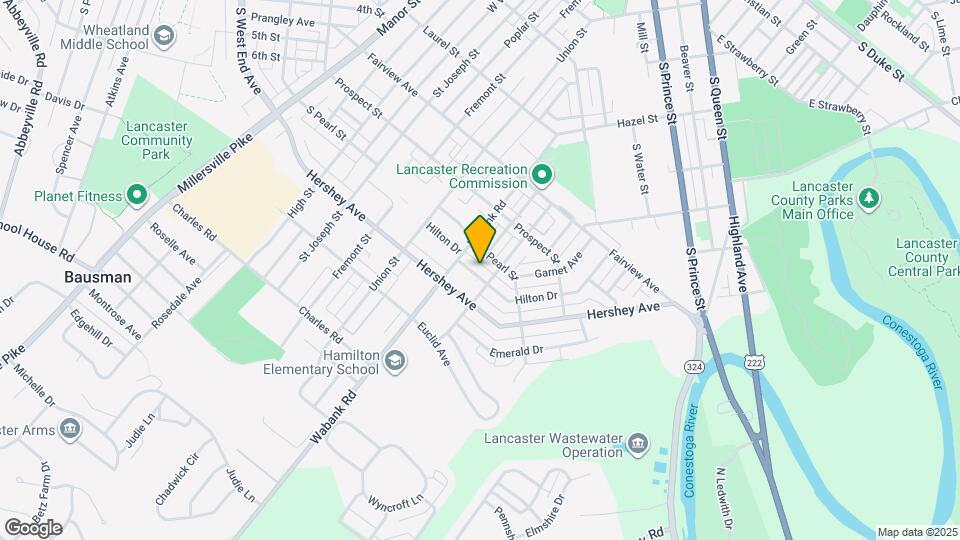 525 Hilton Dr Map and Location Details