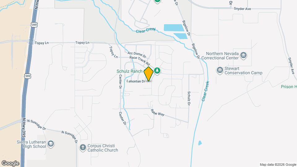 1147 Lahontan Dr Map and Location Details