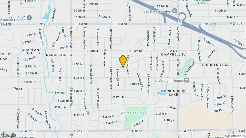 4012 E 35th St Map and Location Details