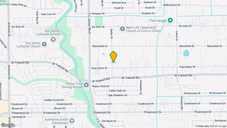 5706 Balbo St Map and Location Details