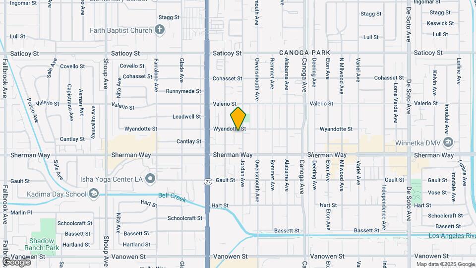7253-7255 Jordan Ave Map and Location Details