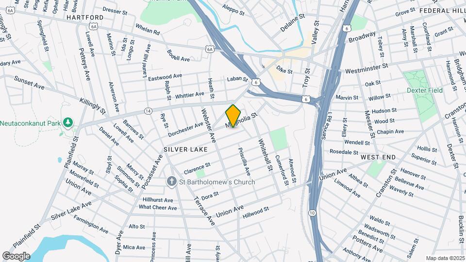 107 Roosevelt St Map and Location Details