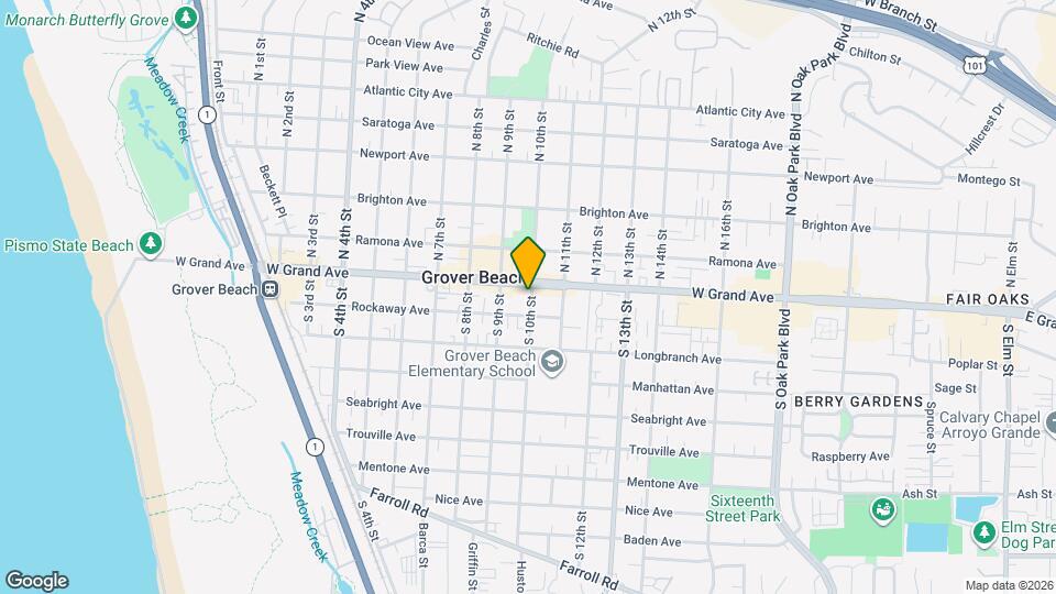 126 S 10th St Map and Location Details