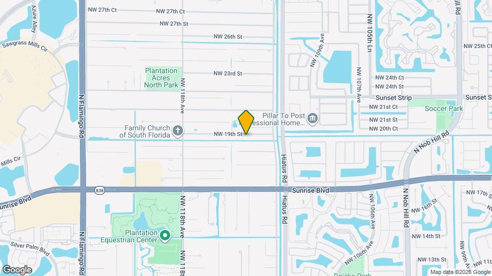 11400 NW 19th St Map and Location Details