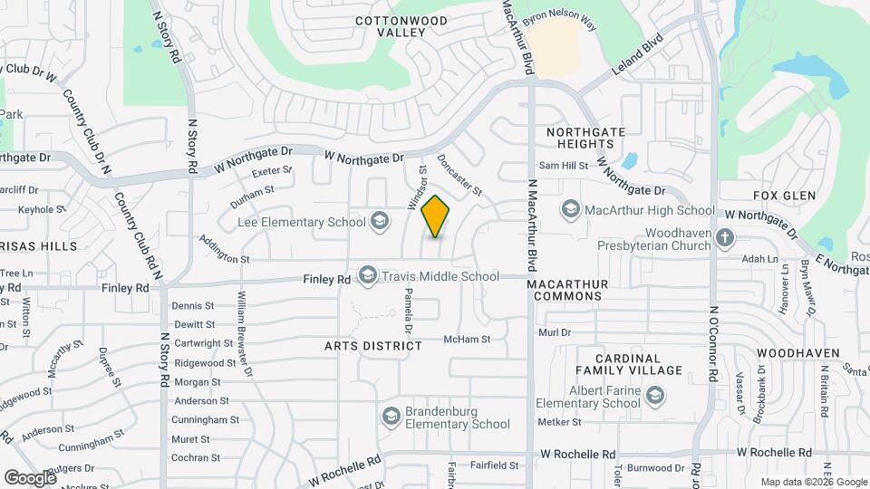 3509 E Bangor Ct Map and Location Details