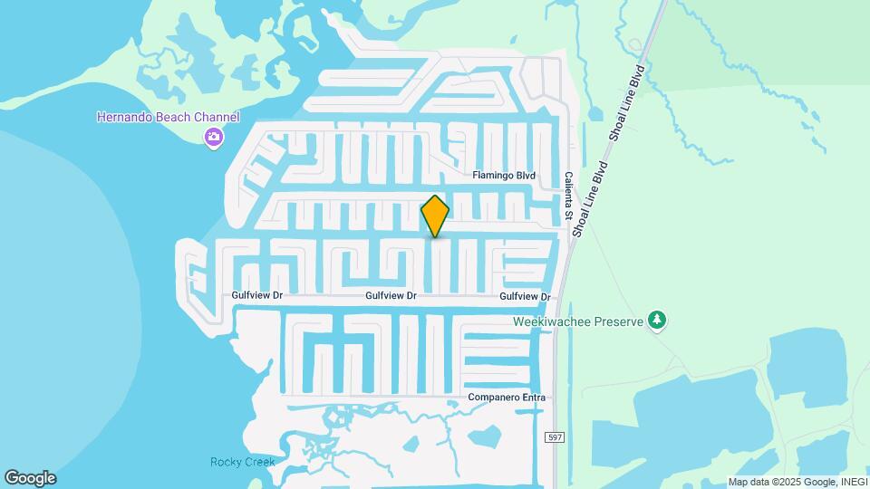 4329 Bellaire Dr Map and Location Details