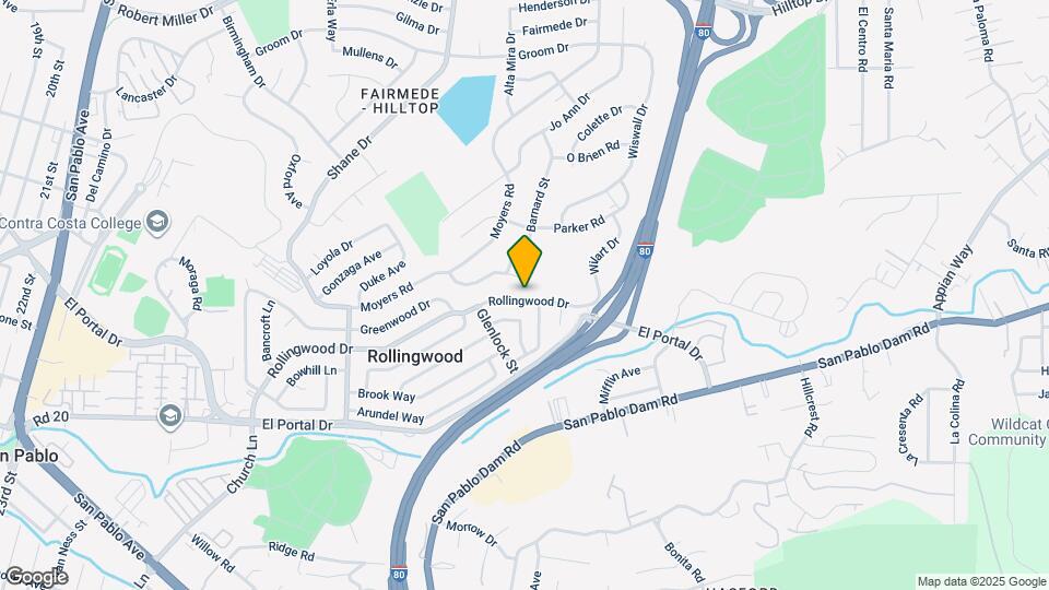 3069 Rollingwood Dr Map and Location Details