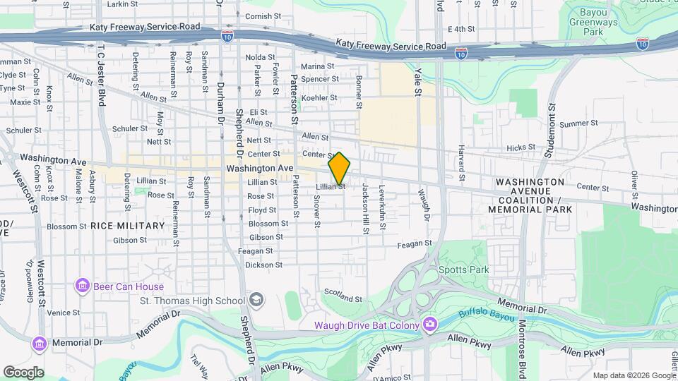 4215 Lillian St Map and Location Details