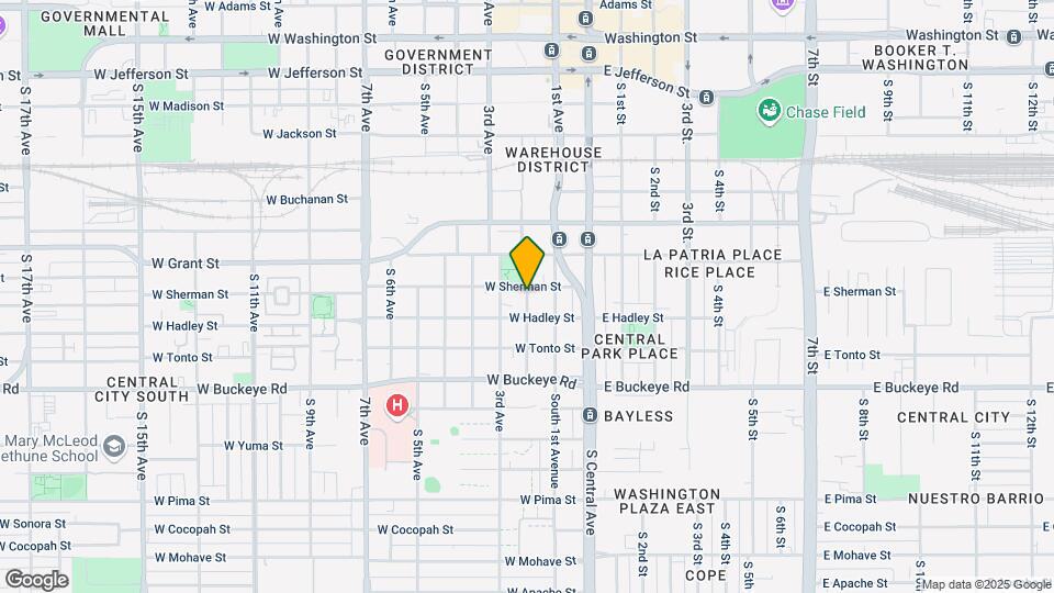 825 S 2nd Ave-Unit -6 Map and Location Details