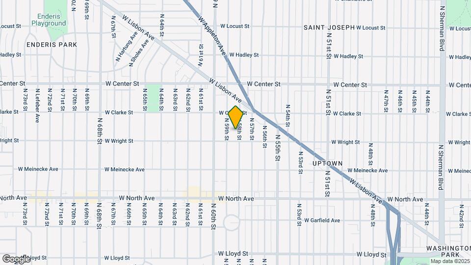 2525 N 58th St Map and Location Details