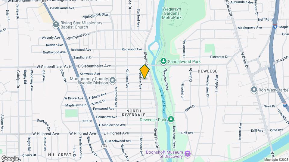 411 Ryburn Ave Map and Location Details