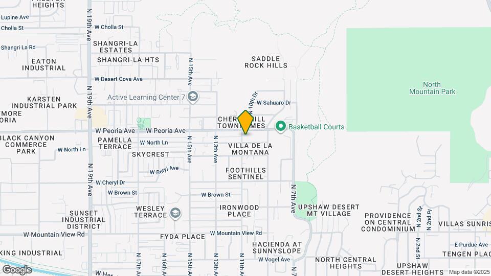 10435 N 11th Ave Map and Location Details