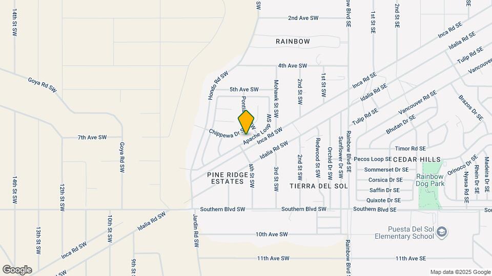 567 Apache Loop SW Map and Location Details