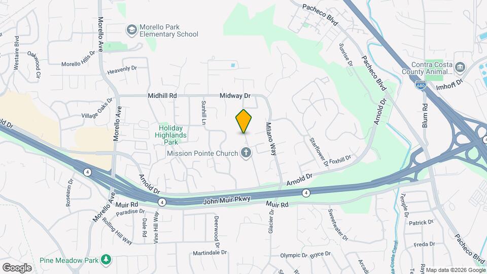 4010 Hiller Ln Map and Location Details