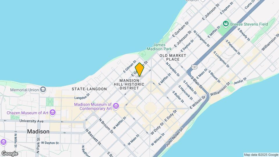 301 N Pinckney St Map and Location Details