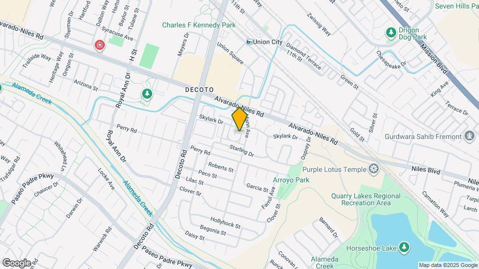 2224 Peacock Pl Map and Location Details