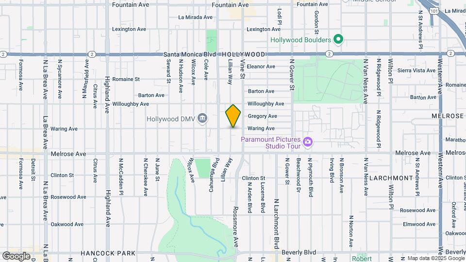 Lillian Way Apartments Mapa y Detalles de la Ubicación