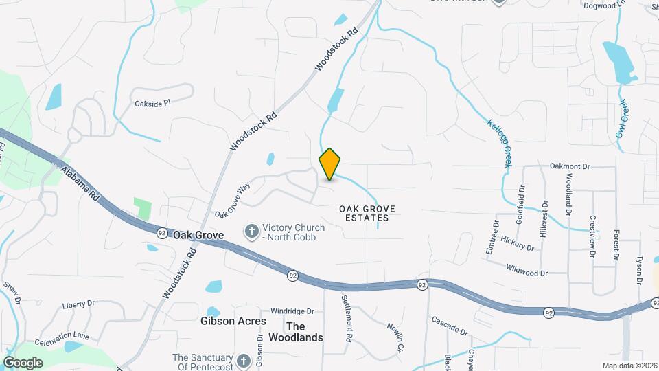 207 Oak Grove Ln Map and Location Details