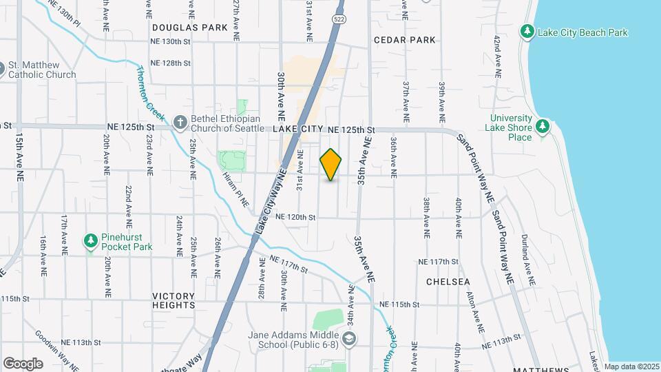 12047 33rd Ave NE Map and Location Details