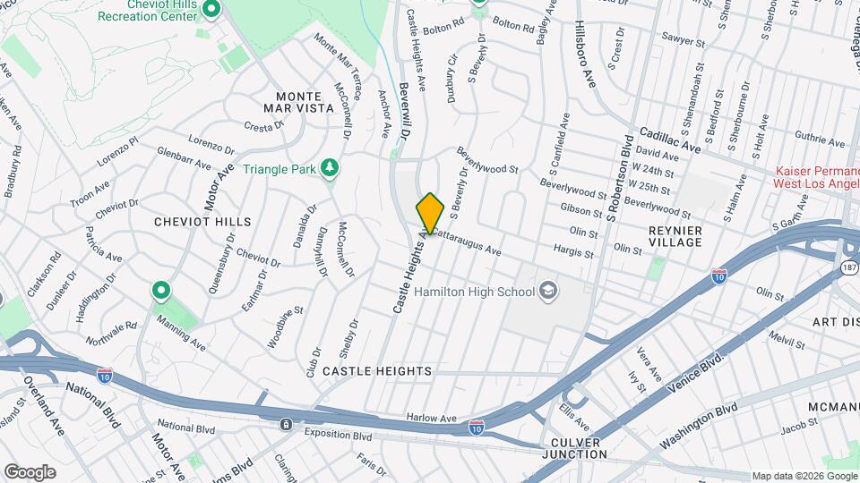 2914 Castle Heights Ave Map and Location Details