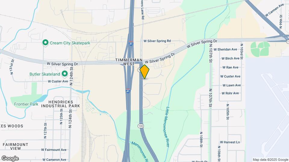 5350 N Lovers Lane Rd Mapa y Detalles de la Ubicación