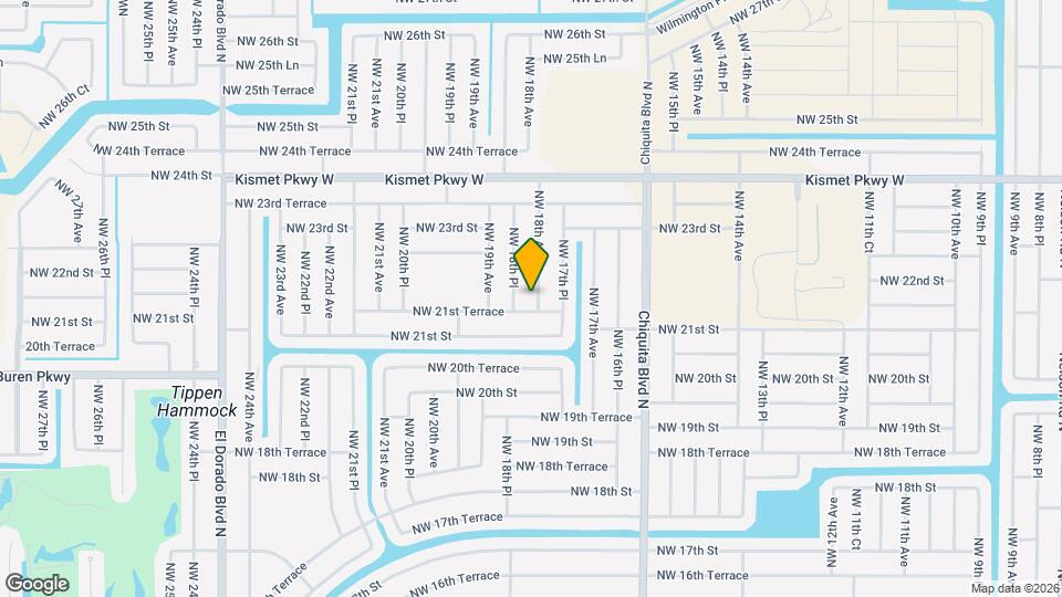 2124 NW 18th Ave Map and Location Details