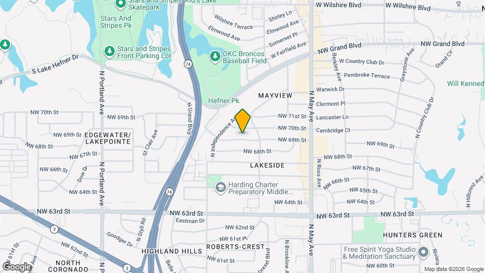 3127 NW 69th St Map and Location Details