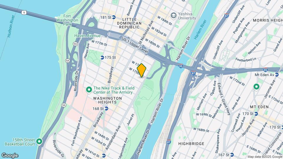 2302-2304 Amsterdam Ave Map and Location Details