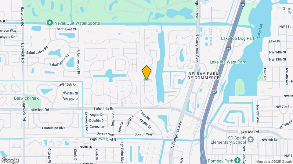 1135 NW 22nd Ave Map and Location Details