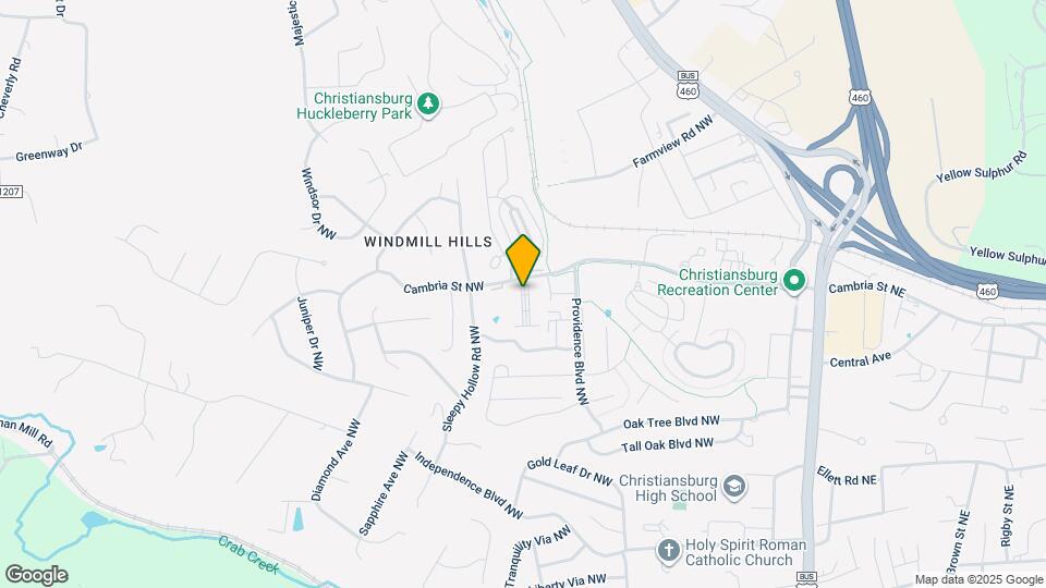 1699 York Dr NW Map and Location Details