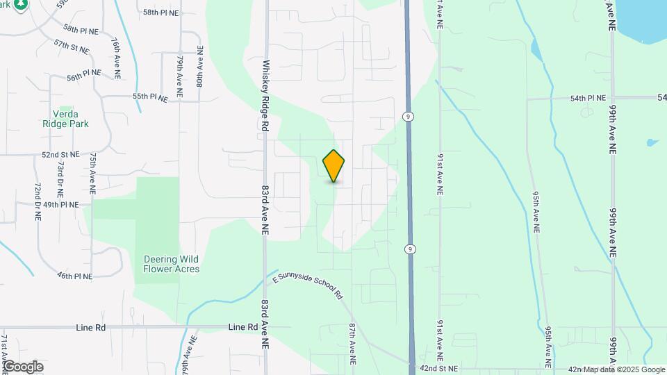 4922 86th Ave NE Map and Location Details