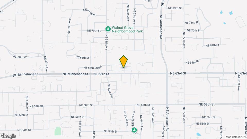 6312 NE 61st Ave Map and Location Details