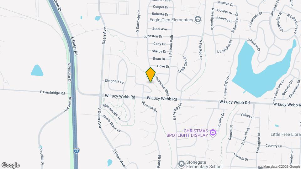 593 Kreisel Dr, Unit 1201 Map and Location Details