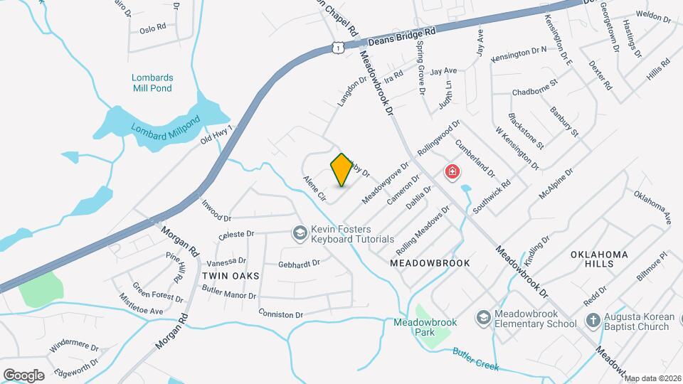 3613 Alene Cir Map and Location Details