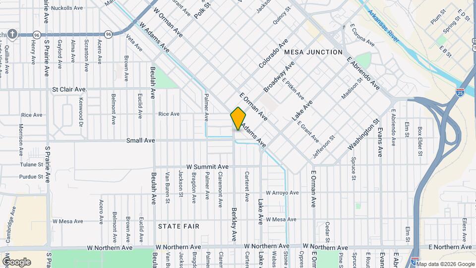 824-826 Berkley Ave Map and Location Details