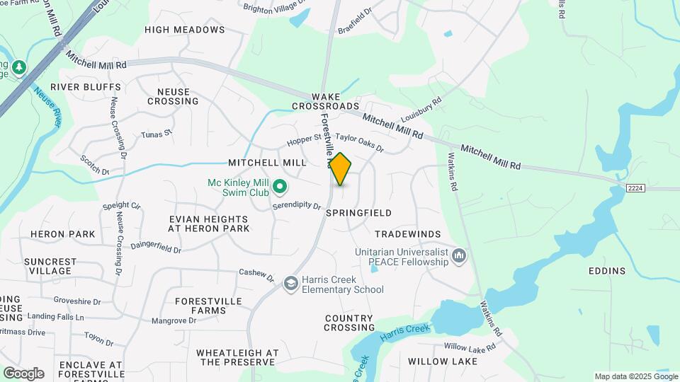 3618 Jordan Mill Ct Map and Location Details